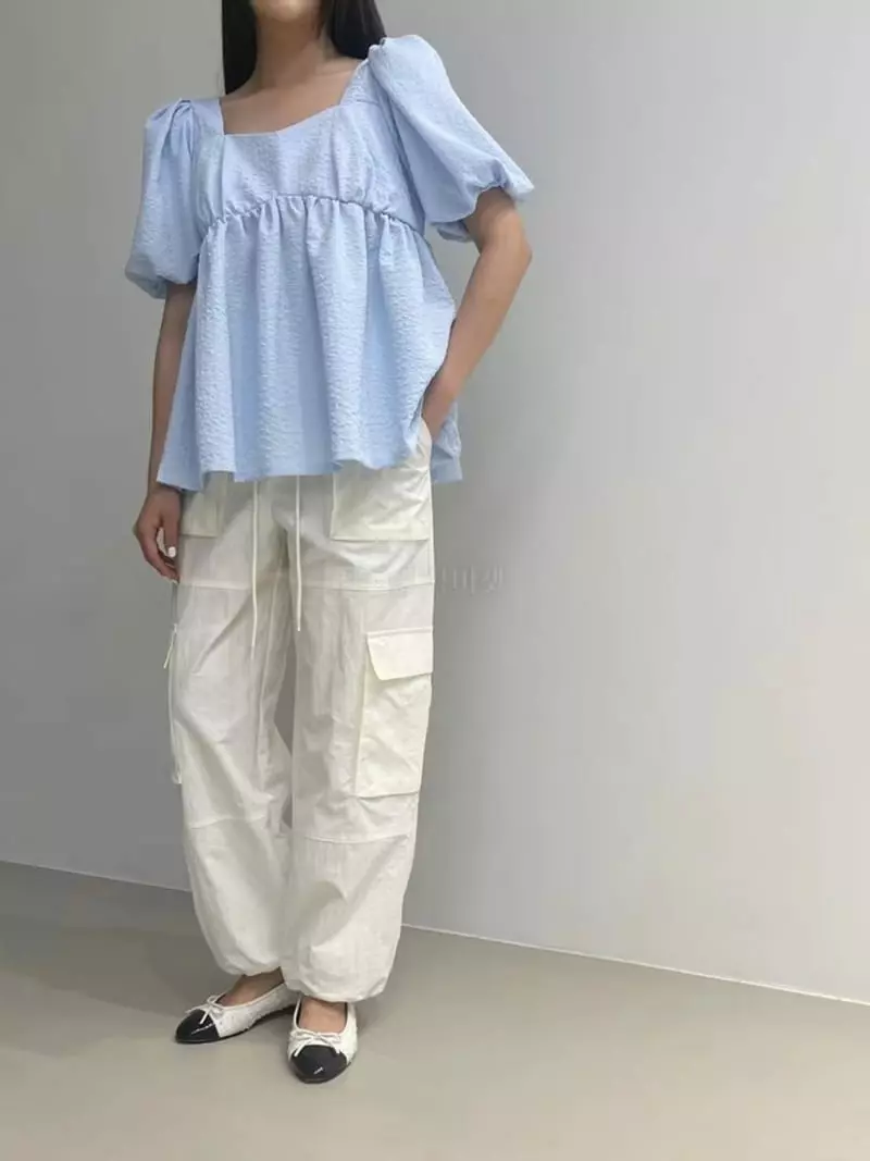 Another Avenue - Korean Women Fashion - #shopsmall - Cube Blouse - 11