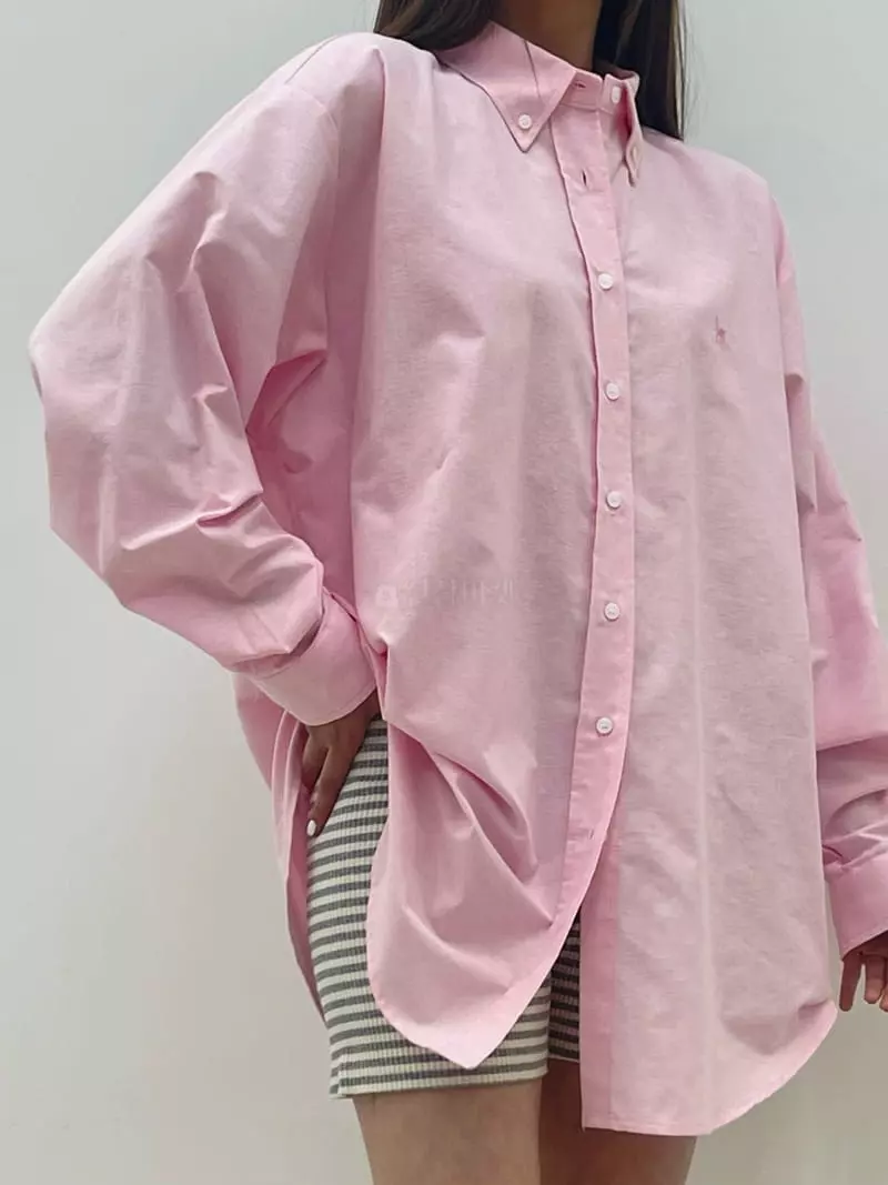 Another Avenue - Korean Women Fashion - #shopsmall - Oxford Shirt - 2