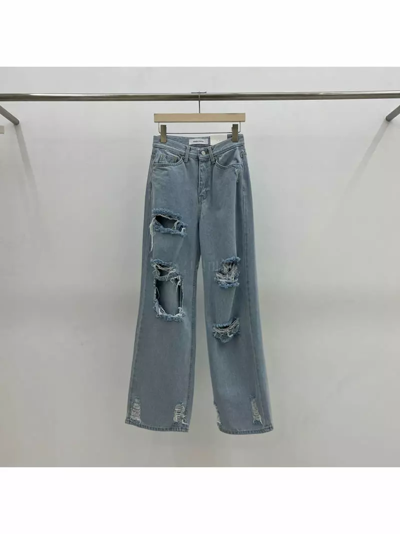 Another Avenue - Korean Women Fashion - #shopsmall - Dist Loyde Long Jeans - 10