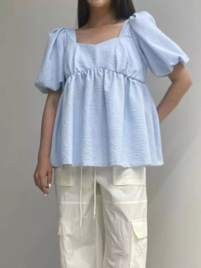 Another Avenue - Korean Women Fashion - #thatsdarling - Cube Blouse - 12