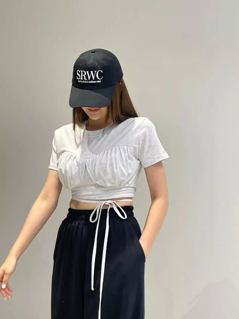 Another Avenue - Korean Women Fashion - #thatsdarling - Wire Crop Tee - 5