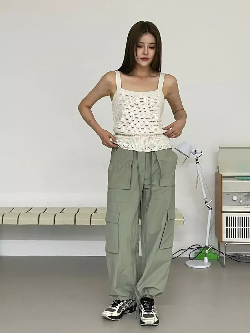 Another Avenue - Korean Women Fashion - #shopsmall - Washa Cargo Pants - 4