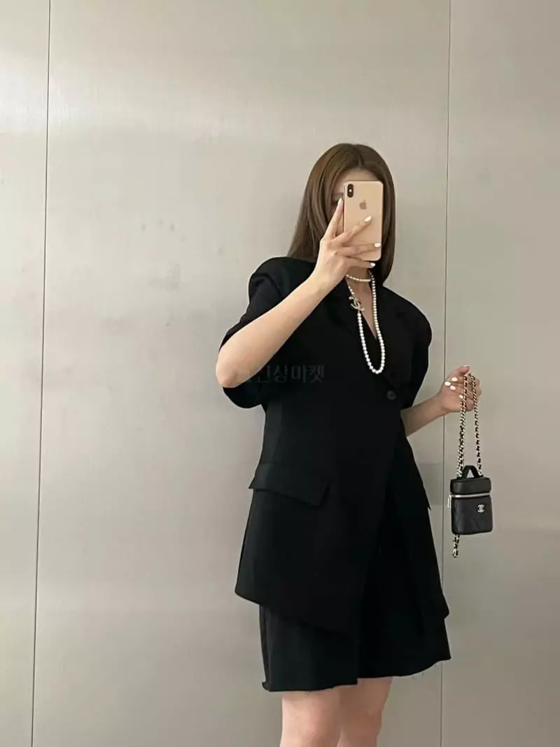 Another Avenue - Korean Women Fashion - #thatsdarling - Short Sleeves Jacket - 12