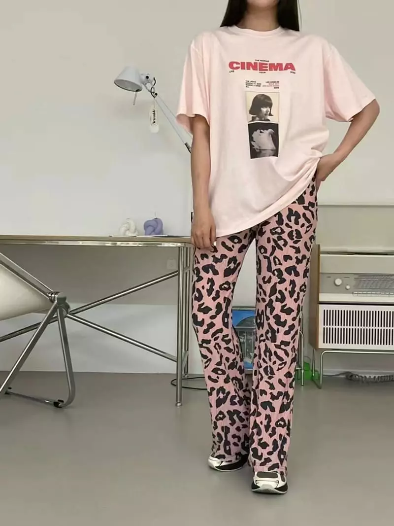 Another Avenue - Korean Women Fashion - #thelittlethings - Big Leopard Pants - 7