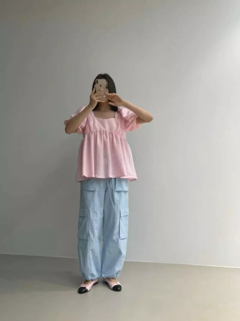 Another Avenue - Korean Women Fashion - #vintagekidsstyle - Cube Blouse - 7