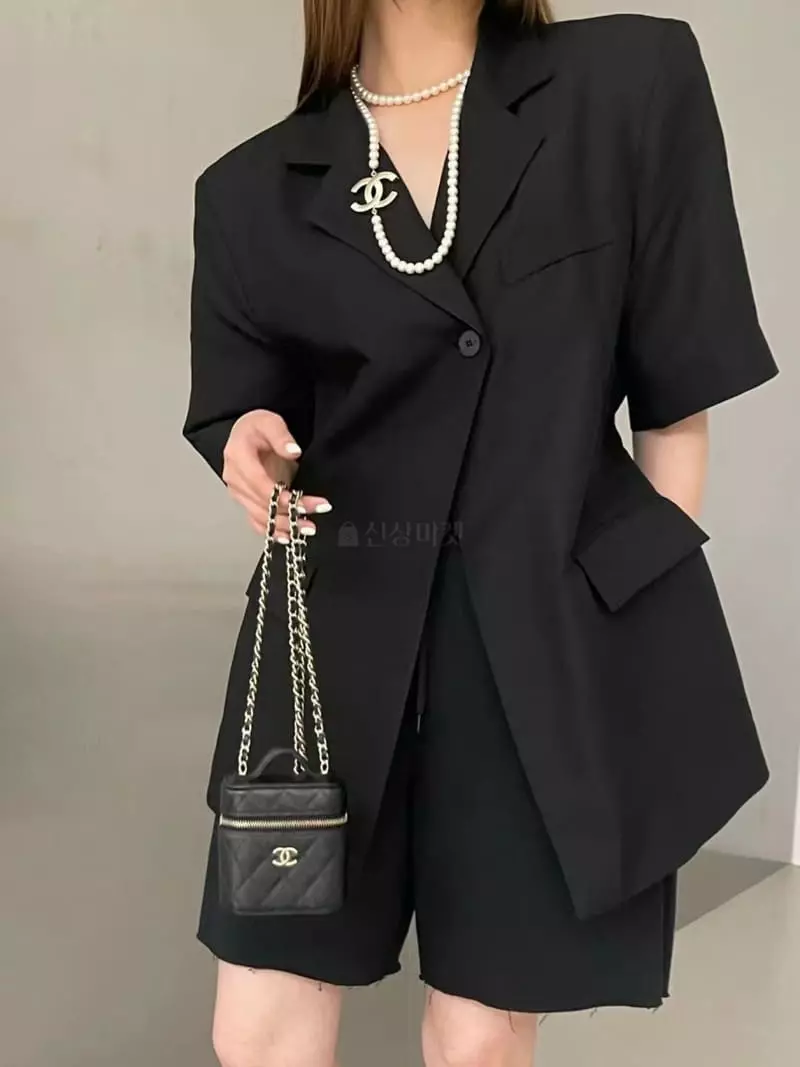Another Avenue - Korean Women Fashion - #vintagekidsstyle - Short Sleeves Jacket - 7