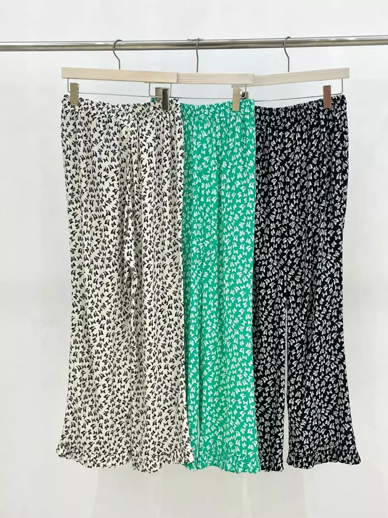 Another Avenue - Korean Women Fashion - #vintagekidsstyle - Ribbon Pants - 5