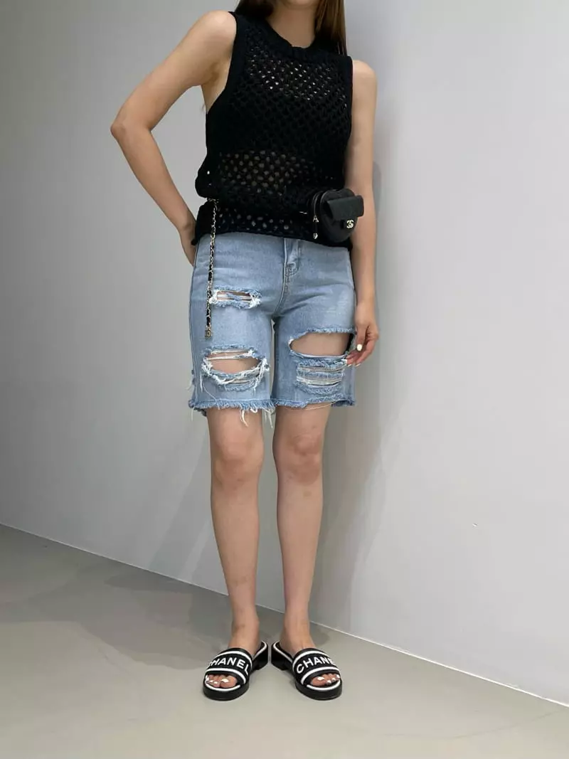 Another Avenue - Korean Women Fashion - #vintagekidsstyle - Dist Loyde Shorts - 5
