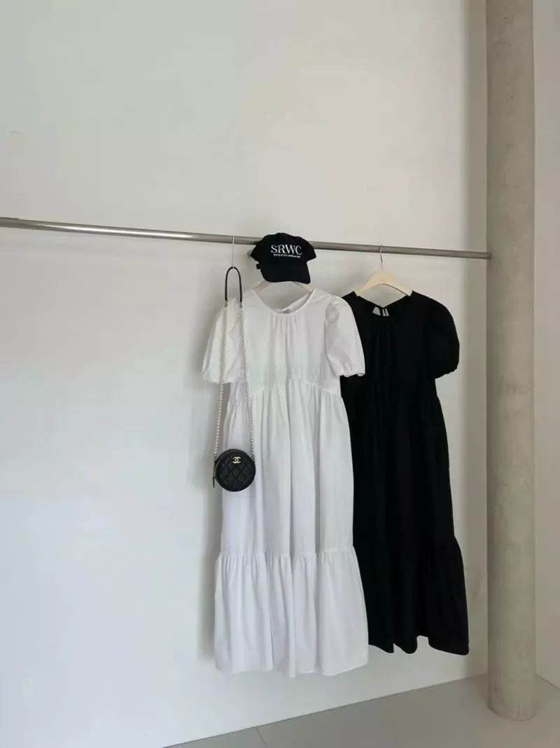 Another Avenue - Korean Women Fashion - #momslook - Plare Shirring One-piece - 4