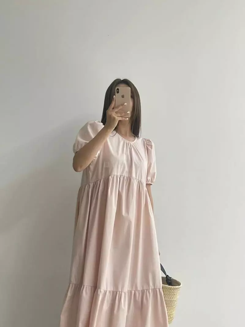 Another Avenue - Korean Women Fashion - #womensfashion - Plare Shirring One-piece - 6