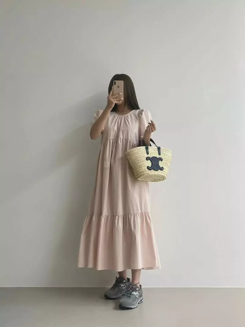 Another Avenue - Korean Women Fashion - #womensfashion - Plare Shirring One-piece - 8