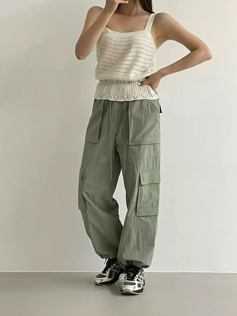 Another Avenue - Korean Women Fashion - #womensfashion - Frill Sleeveless Knit - 7