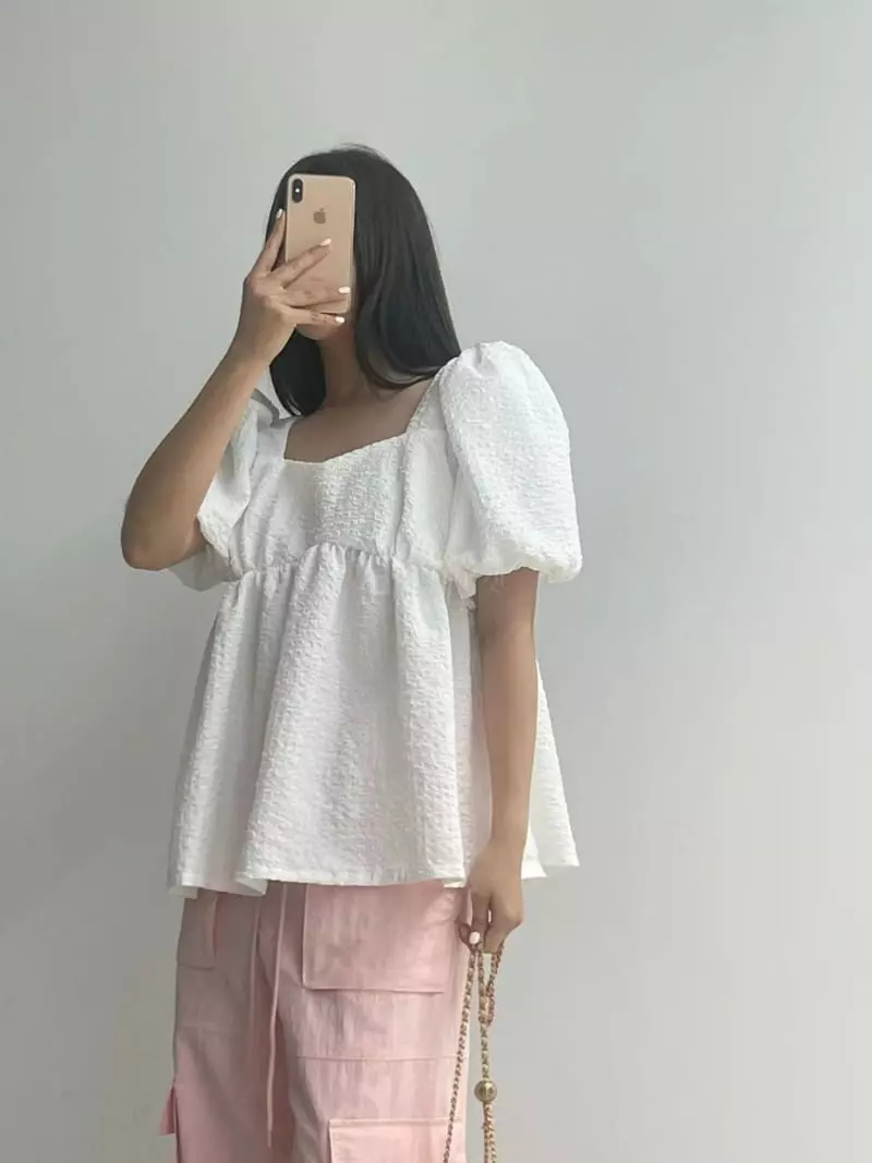 Another Avenue - Korean Women Fashion - #womensfashion - Cube Blouse