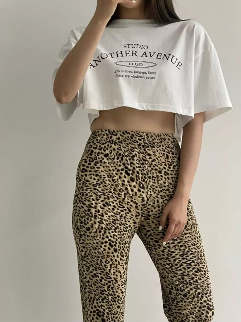 Another Avenue - Korean Women Fashion - #womensfashion - Small Leopard Pants