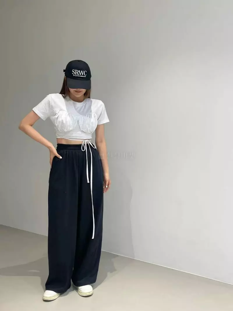 Another Avenue - Korean Women Fashion - #womensfashion - Wire Crop Tee - 8
