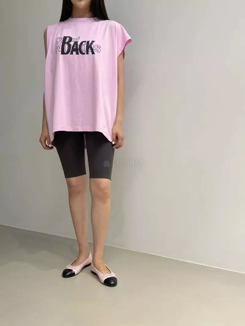 Another Avenue - Korean Women Fashion - #womensfashion - Unbal Paint Tee - 7