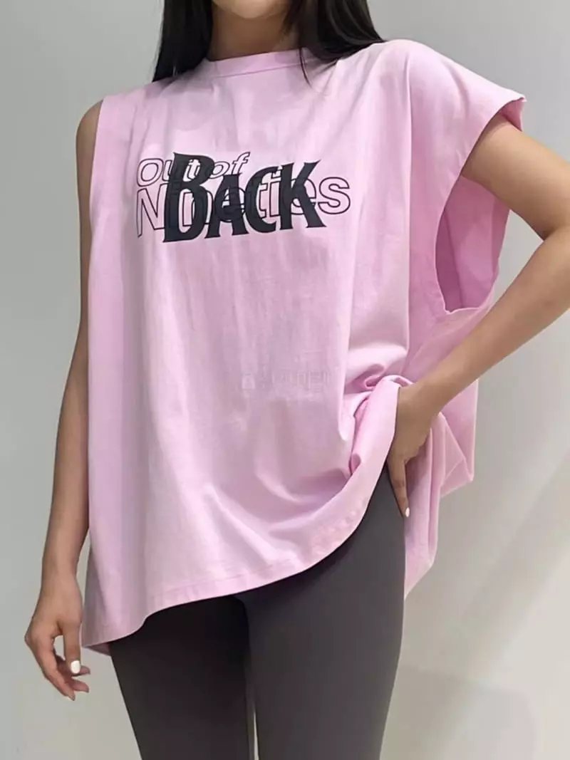Another Avenue - Korean Women Fashion - #womensfashion - Unbal Paint Tee - 9