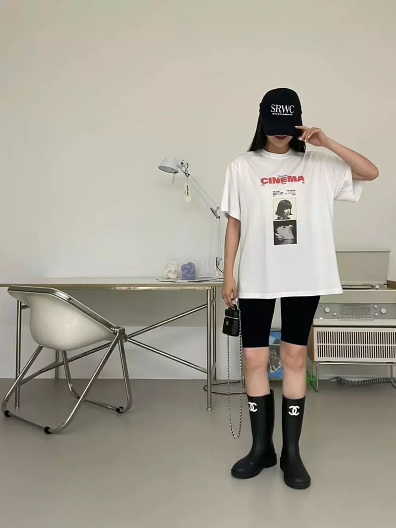 Another Avenue - Korean Women Fashion - #womensfashion - Cinema Tee - 2