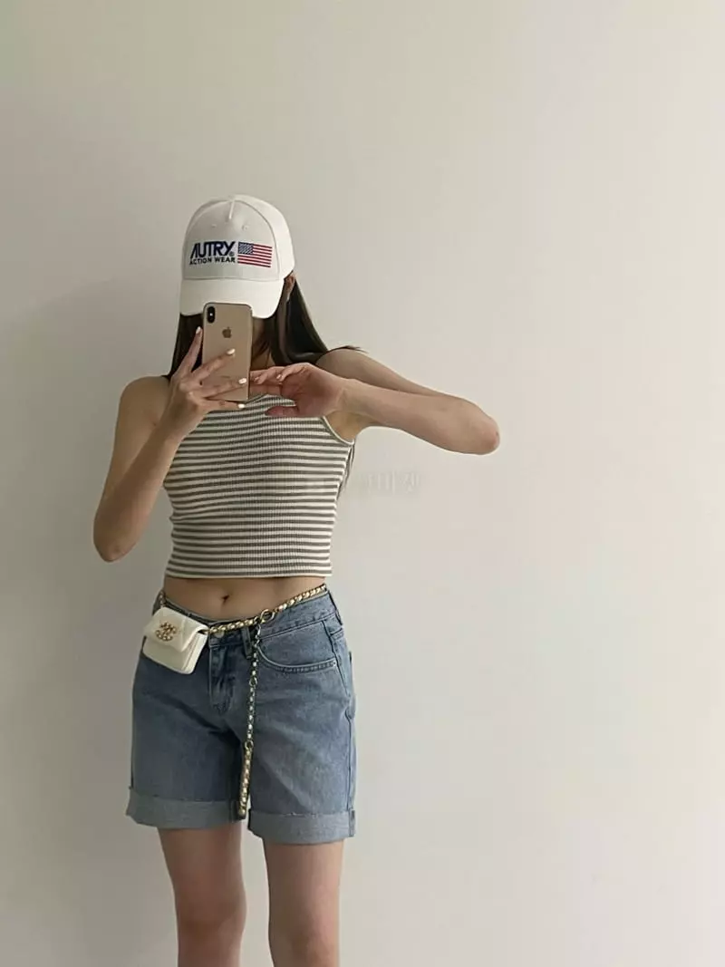 Another Avenue - Korean Women Fashion - #womensfashion - Stripes Sleeveless - 2