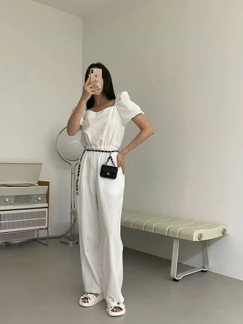 Another Avenue - Korean Women Fashion - #womensfashion - Band Jumpsuit