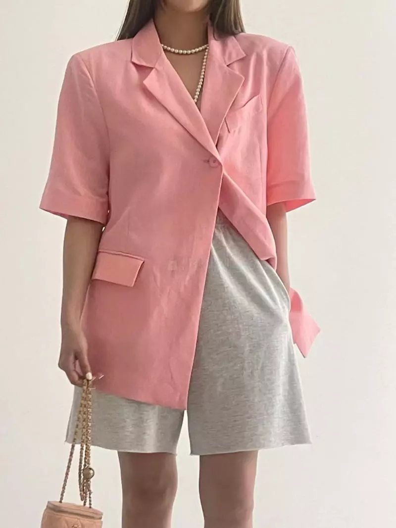 Another Avenue - Korean Women Fashion - #womensfashion - Short Sleeves Jacket