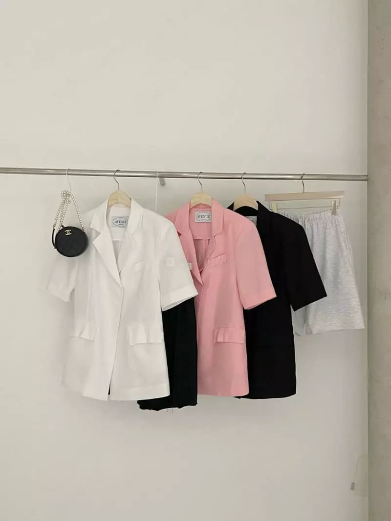 Another Avenue - Korean Women Fashion - #womensfashion - Short Sleeves Jacket - 5