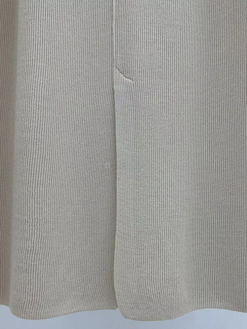 Another Avenue - Korean Women Fashion - #womensfashion - Summer Slit Knit Skirt - 3