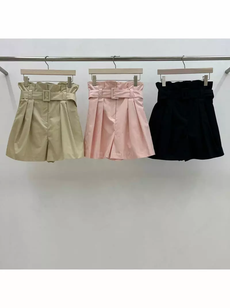 Another Avenue - Korean Women Fashion - #womensfashion - Belt Band Shorts - 10