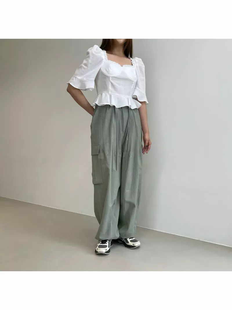 Another Avenue - Korean Women Fashion - #womensfashion - Puff Blouse - 2