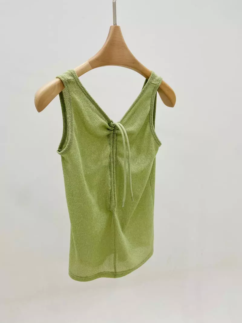 Another J - Korean Women Fashion - #romanticstyle - Nature Sleeveless - 3