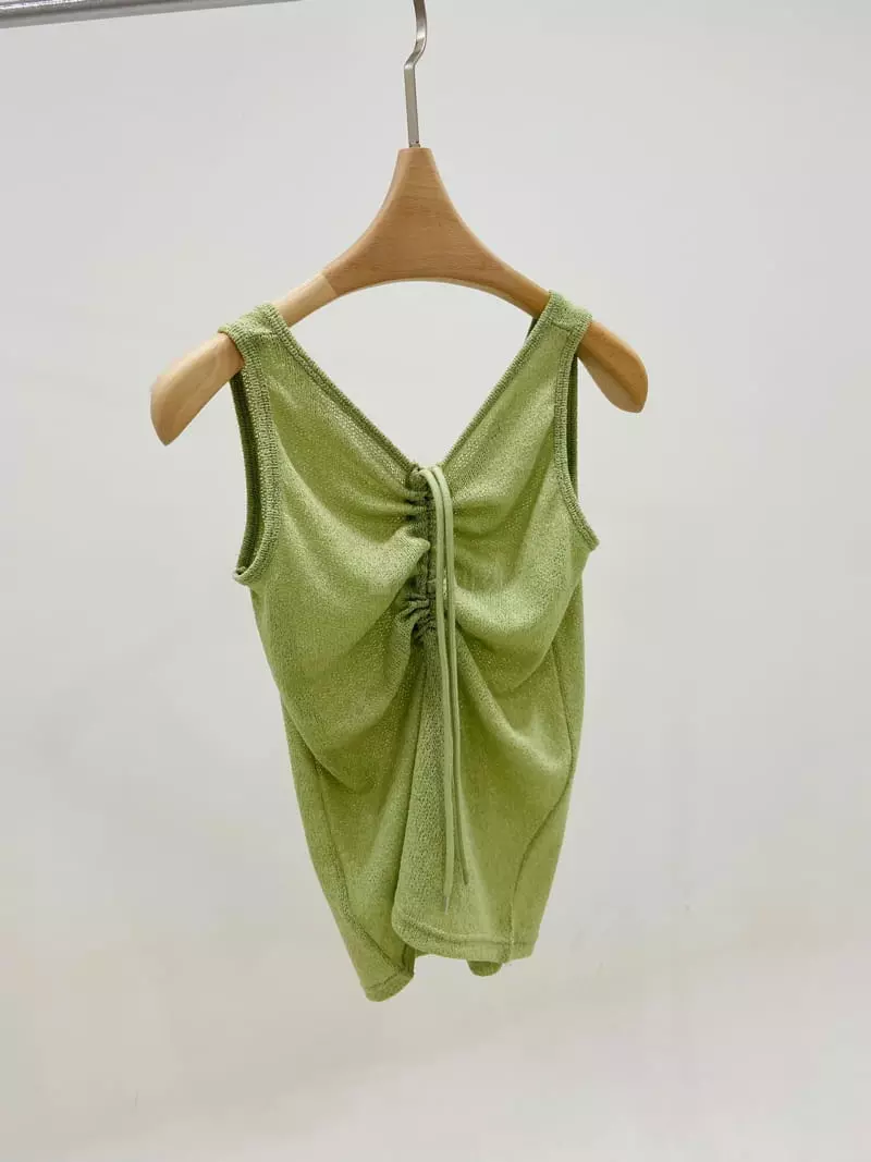 Another J - Korean Women Fashion - #romanticstyle - Nature Sleeveless - 4