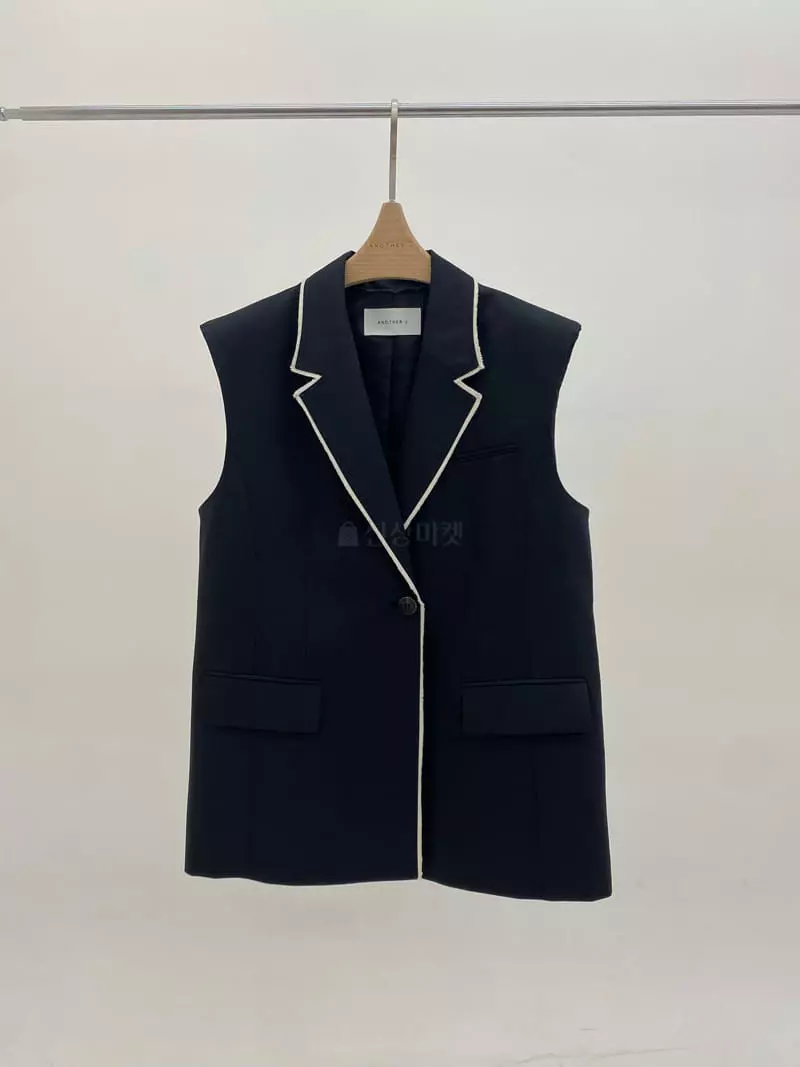 Another J - Korean Women Fashion - #vintagekidsstyle - Ture Vest - 3