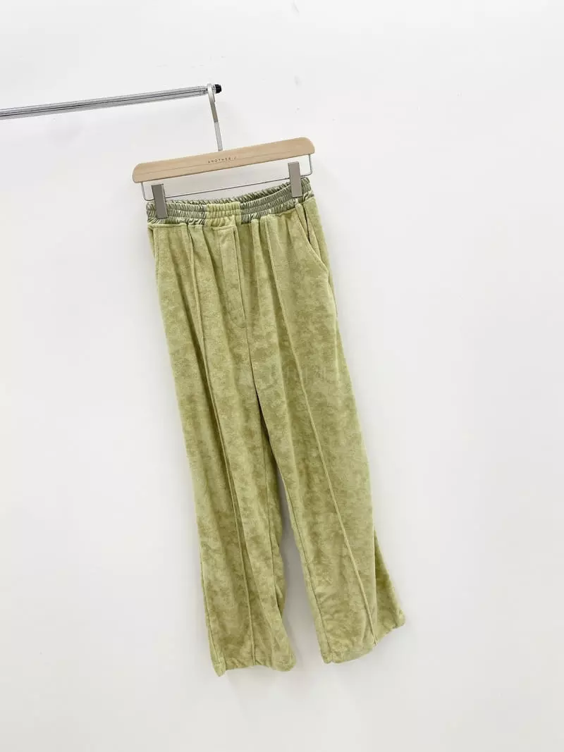 Another J - Korean Women Fashion - #vintagekidsstyle - Terry Pants