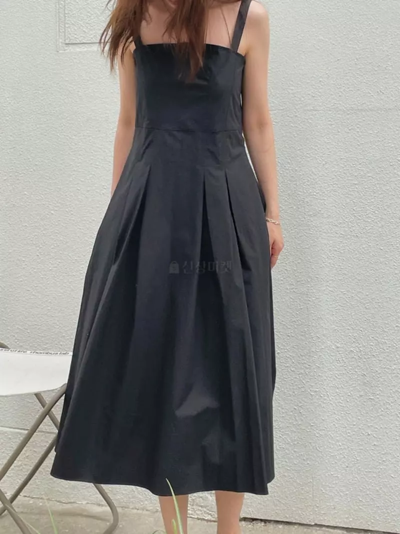 Another Muse - Korean Women Fashion - #momslook - Wrinkle One-piece - 6