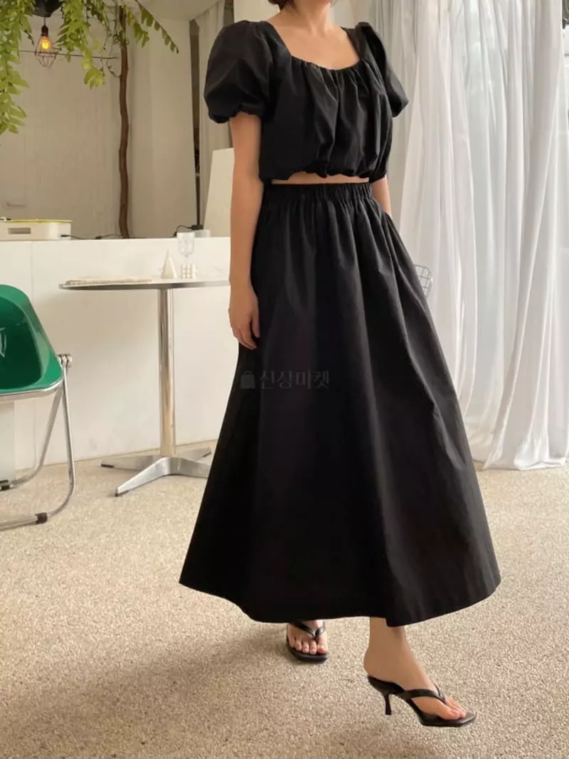 Another Muse - Korean Women Fashion - #momslook - Shain Plare Skirt - 3