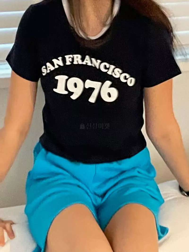 Another Muse - Korean Women Fashion - #momslook - San Francis Tee - 2