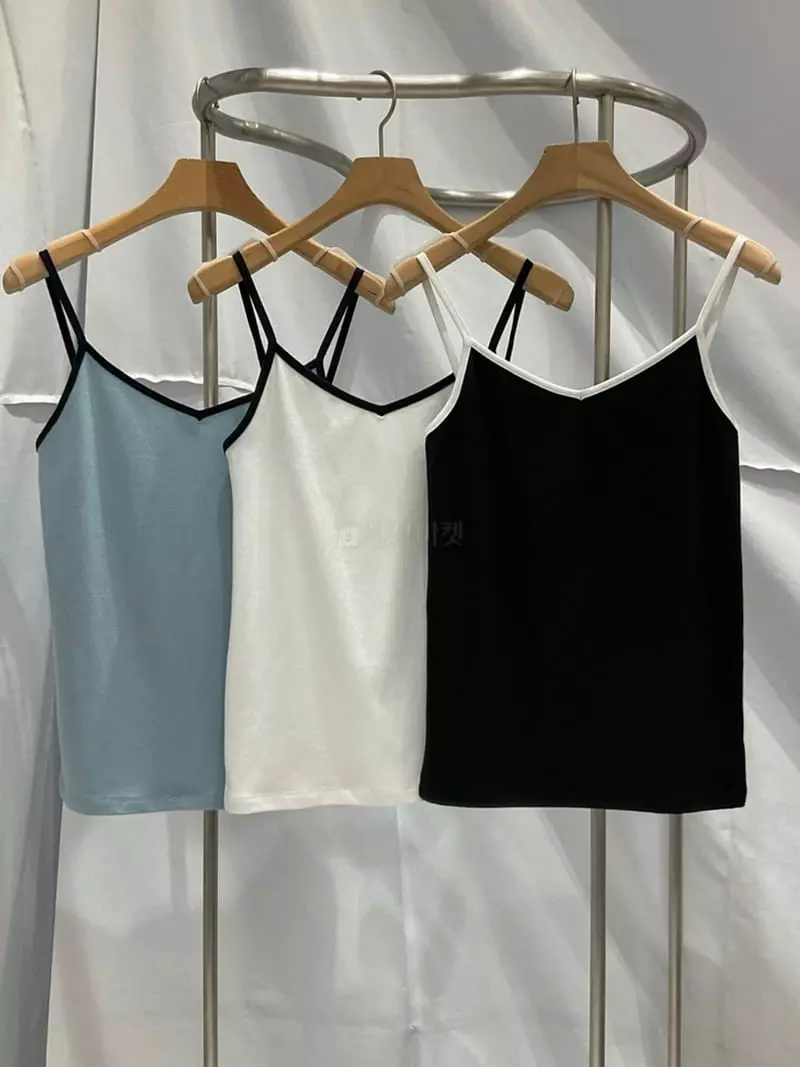 Another Muse - Korean Women Fashion - #momslook - Color Sleeveless - 2