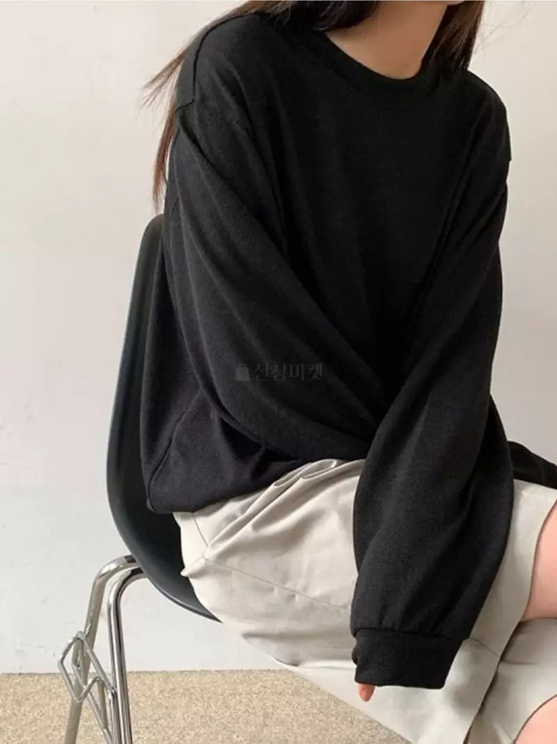 Another Muse - Korean Women Fashion - #thelittlethings - Knit Tee - 4