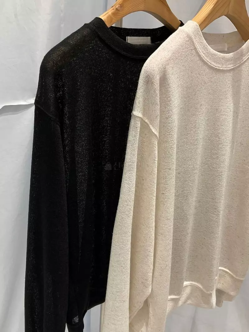 Another Muse - Korean Women Fashion - #momslook - Knit Tee - 6