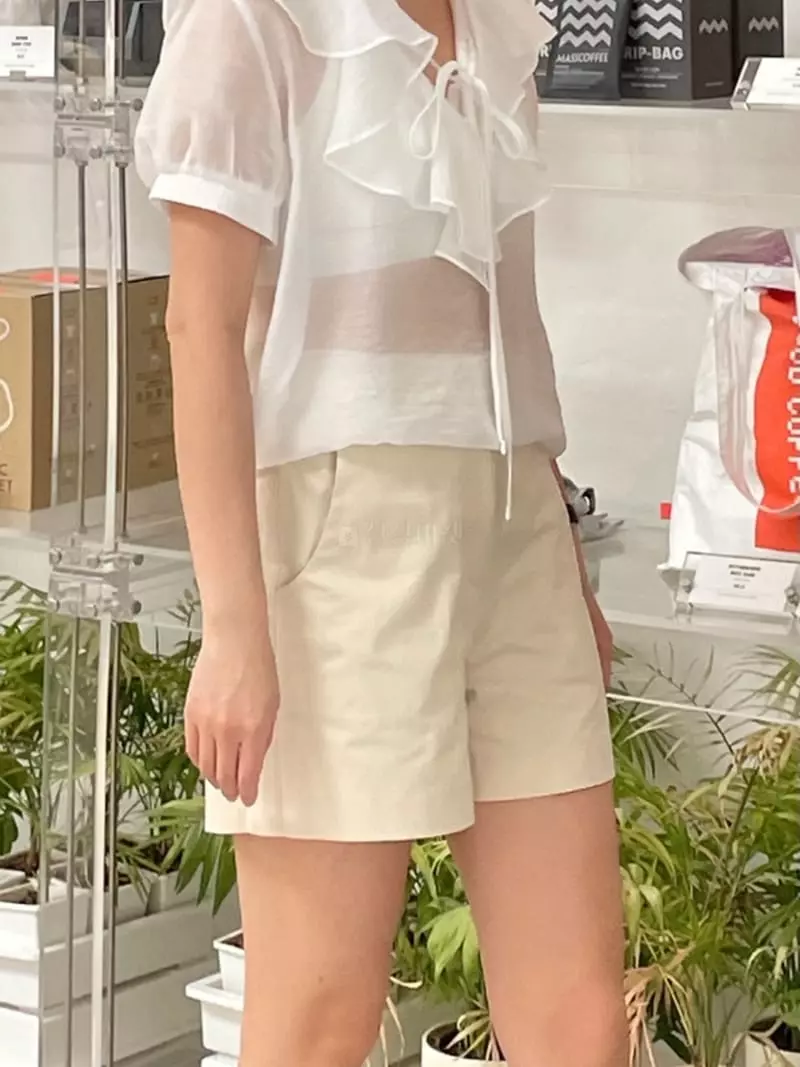 Another Muse - Korean Women Fashion - #womensfashion - Twill Shorts - 11