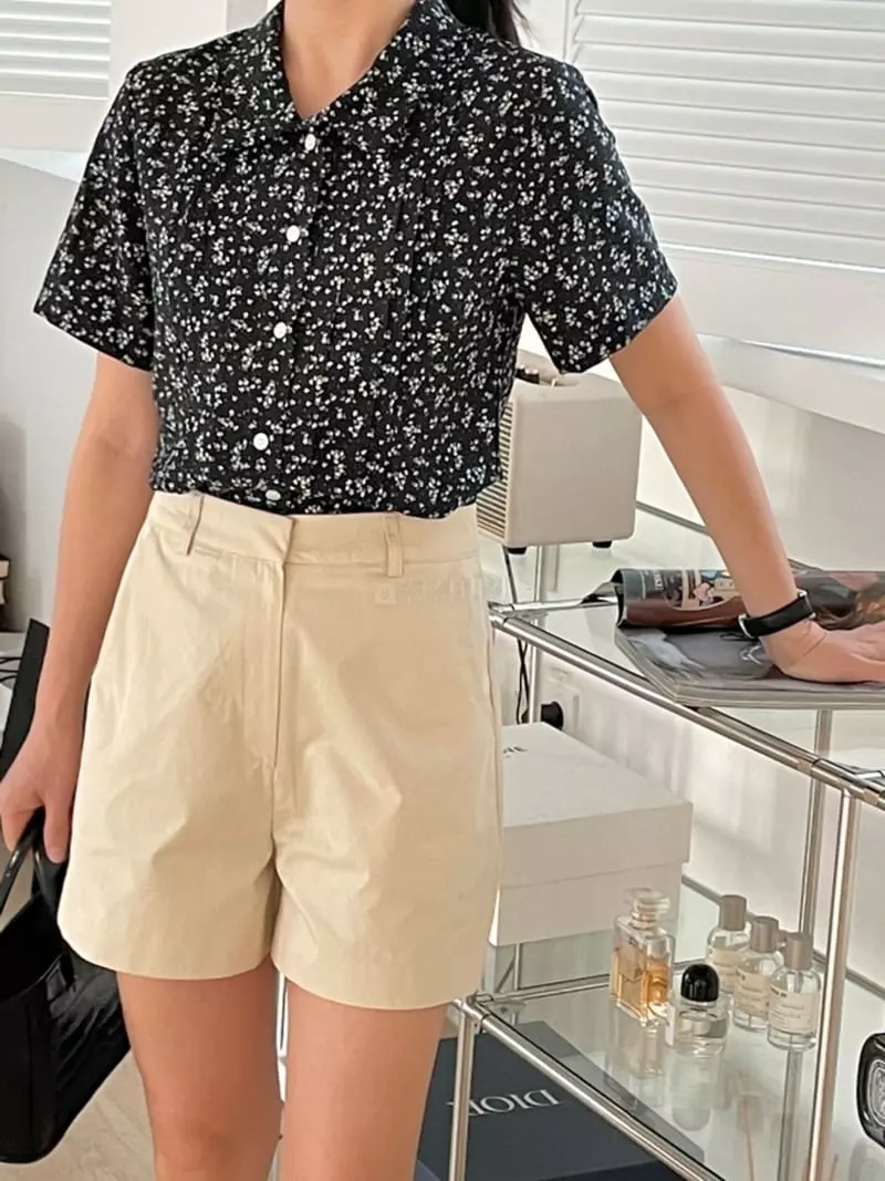 Another Muse - Korean Women Fashion - #womensfashion - Twill Shorts - 7