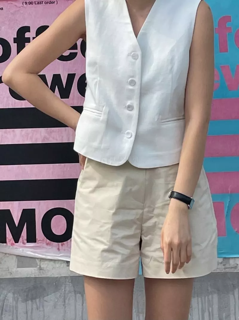 Another Muse - Korean Women Fashion - #womensfashion - Twill Shorts - 9