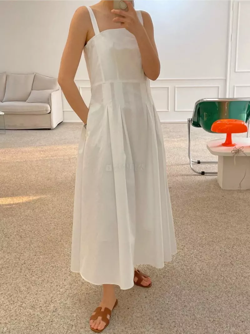 Another Muse - Korean Women Fashion - #womensfashion - Wrinkle One-piece - 7