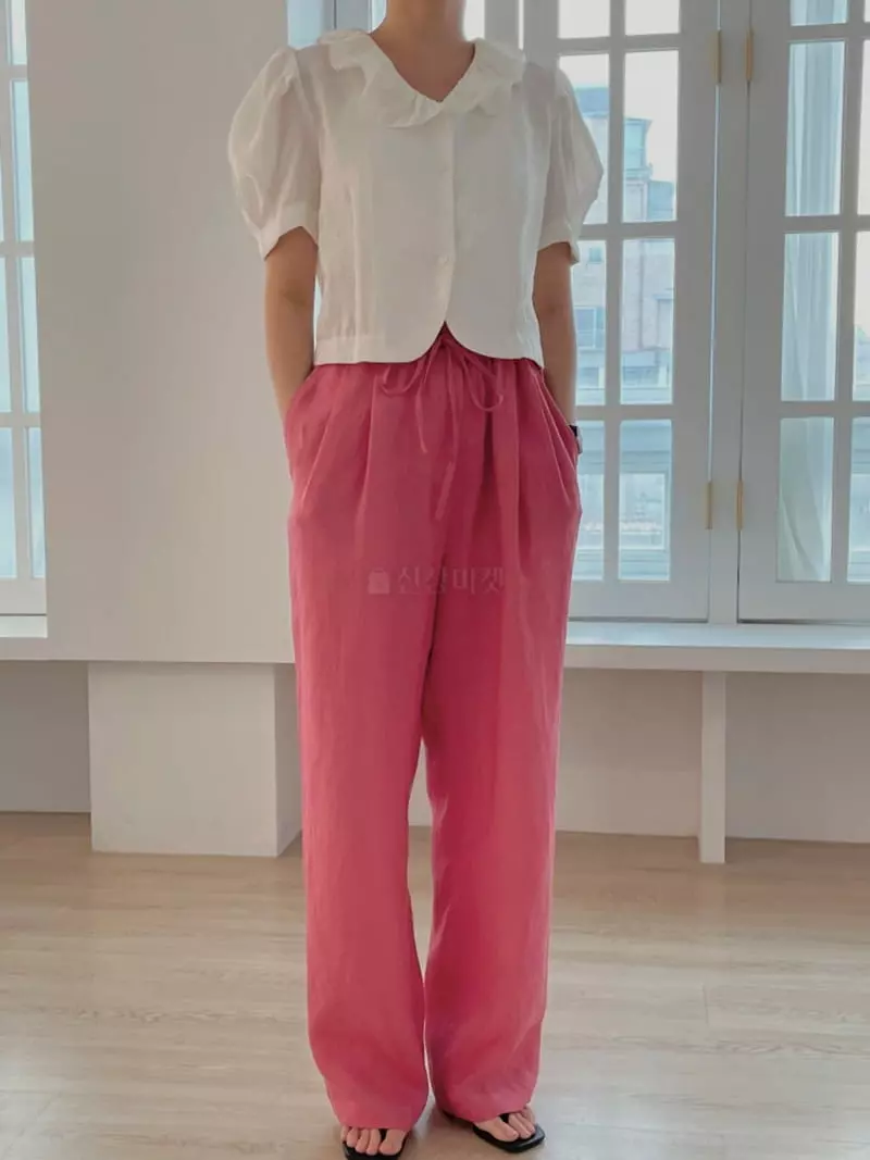 Another Muse - Korean Women Fashion - #womensfashion - Shatin Blouse - 2