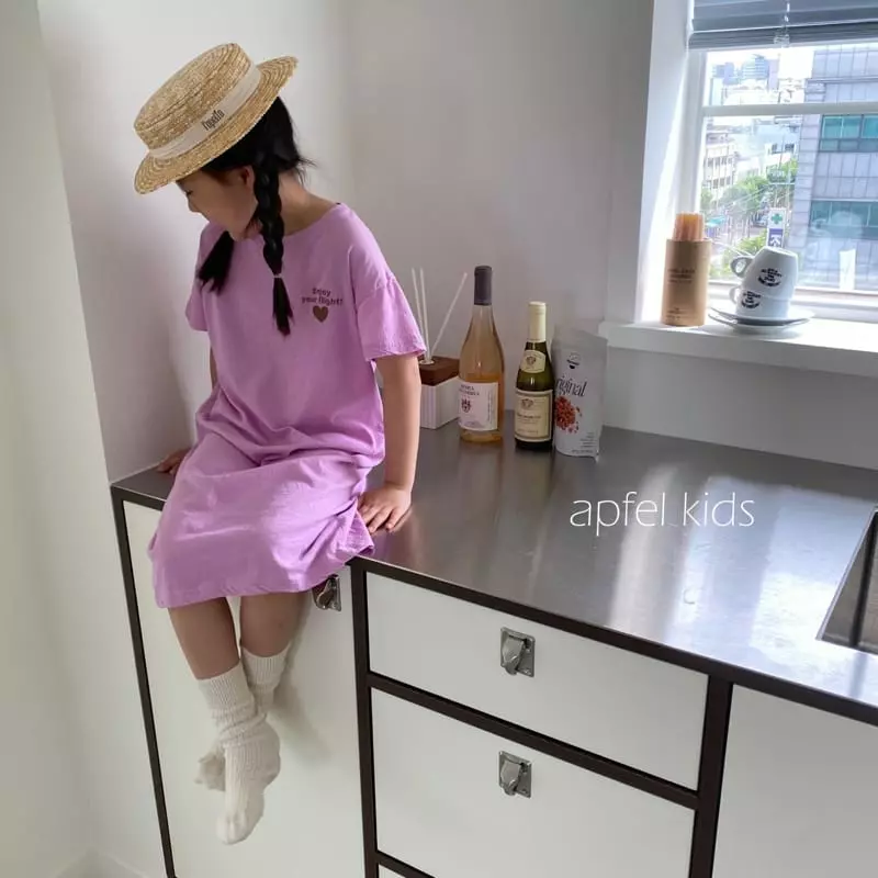 Apfel - Korean Children Fashion - #kidsstore - Enjoy One-piece - 2