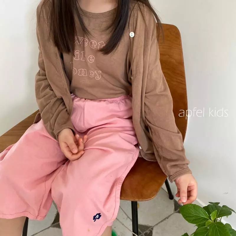 Apfel - Korean Children Fashion - #magicofchildhood - Sweet Sleeveless Cardigan Set - 10