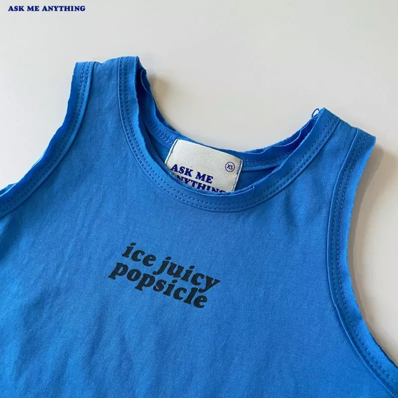 Ask Me Anything - Korean Children Fashion - #childofig - Juicy Sleeveless Tee - 7