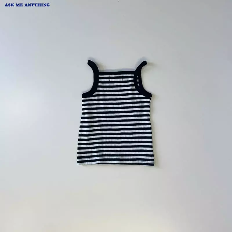 Ask Me Anything - Korean Children Fashion - #childofig - Muse String Sleeveless Tee - 5