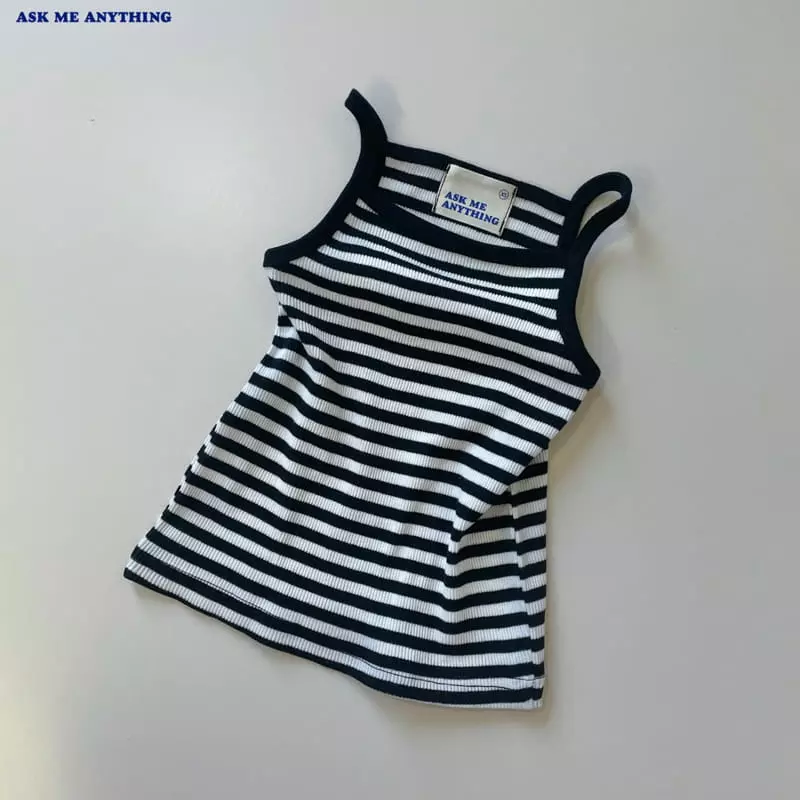 Ask Me Anything - Korean Children Fashion - #childrensboutique - Muse String Sleeveless Tee - 7