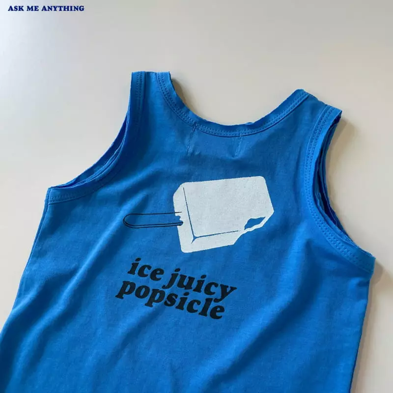 Ask Me Anything - Korean Children Fashion - #designkidswear - Juicy Sleeveless Tee - 9